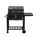 Grilla kulgrill med låg, justerbar rist og hjul Udsalg