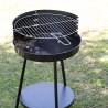 Kulgrill med justerbar rund grillrist Ø 38 cm Grato Udsalg