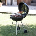 Kulgrill rund Ø57x90 cm med hjul og låg Seara På Tilbud