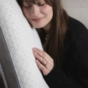 Memory foam hovedpude 40x70 cm med aftageligt betræk Celia På Tilbud