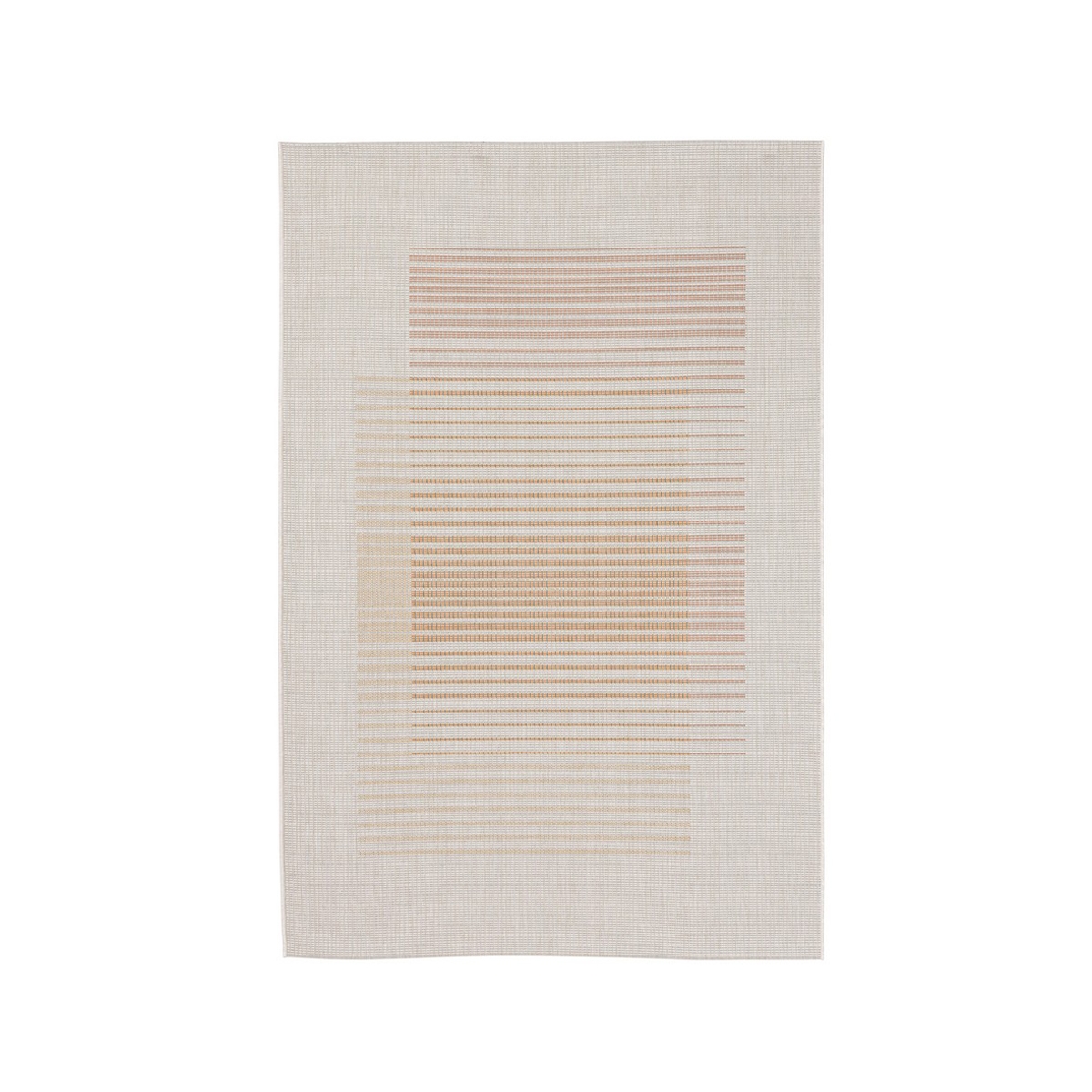 Udendørs rektangulært tæppe beige orange 160x230cm Bizzotto Kino Kampagne