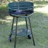 Kivra kulgrill med hjul og justerbar rund rist Ø 48 cm Valgfri