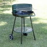 Kivra kulgrill med hjul og justerbar rund rist Ø 48 cm Udsalg