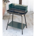 Kulgrill med justerbar rist 58x38xh82cm Grilza På Tilbud