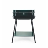 Kulgrill med justerbar rist 58x38xh82cm Grilza Udvalg