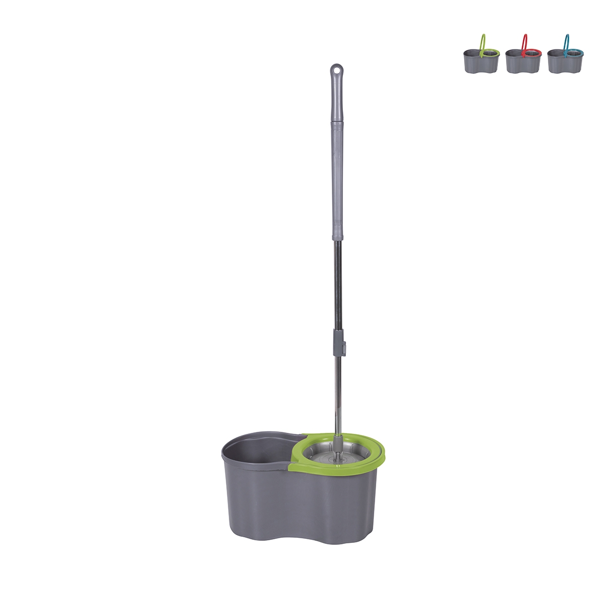Rotationsmop med rund klud og spand 16l Super Mop Køb