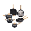 Sæt med 10 non-stick aluminiumsgryder Fuji Kampagne