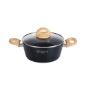 Sæt med 10 non-stick aluminiumsgryder Fuji Udvalg
