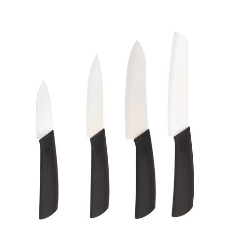 Sæt med 4 keramiske knive med soft touch-håndtag Kivis Kampagne