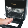 Airfryer 15L med 4 programmer, touchskærm og tilbehør Zapa Tilbud