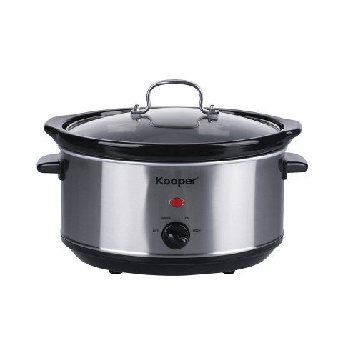 Elektrisk slow cooker rustfrit stål 3,5 L 200W Valentina Kampagne