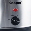 Elektrisk slow cooker rustfrit stål 3,5 L 200W Valentina Udvalg