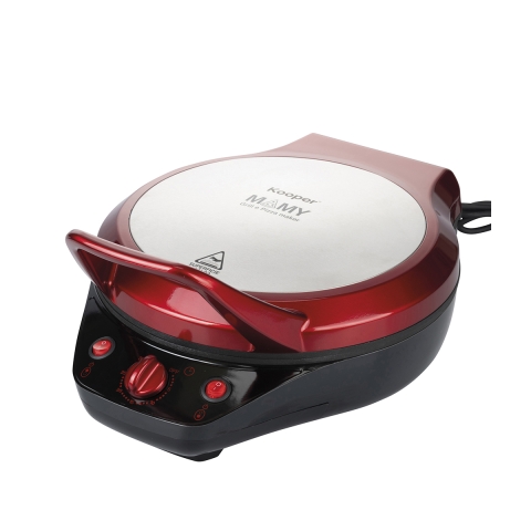 Pizza- og grillovn med dobbelt non-stick plade 1200W Mamy Kampagne