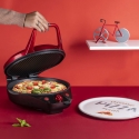 Pizza- og grillovn med dobbelt non-stick plade 1200W Mamy På Tilbud
