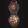 Pizza- og grillovn med dobbelt non-stick plade 1200W Mamy Egenskaber