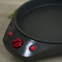 Pizza- og grillovn med dobbelt non-stick plade 1200W Mamy Mængderabat
