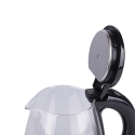 Elektrisk kedel med glasskande LED-base 1800W Nashi Udvalg