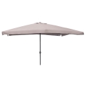 Haveparasol 3x4 med centralt stang og håndsving Cuba Tilbud