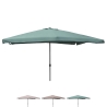 Haveparasol 3x4 med centralt stang og håndsving Cuba Egenskaber