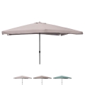 Haveparasol 3x4 med centralt stang og håndsving Cuba Kampagne