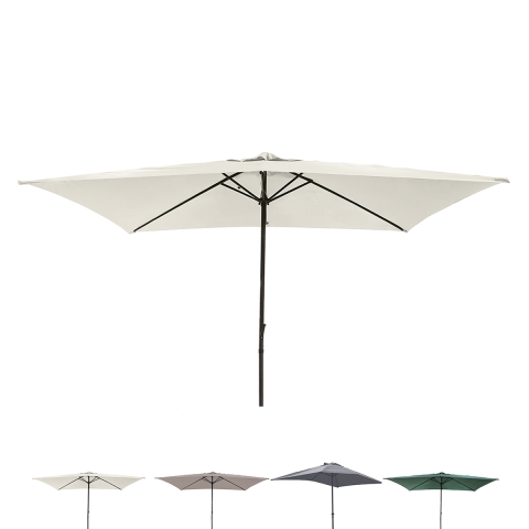 Haveparasol 3x2 med centralt håndsving Cuba Kampagne