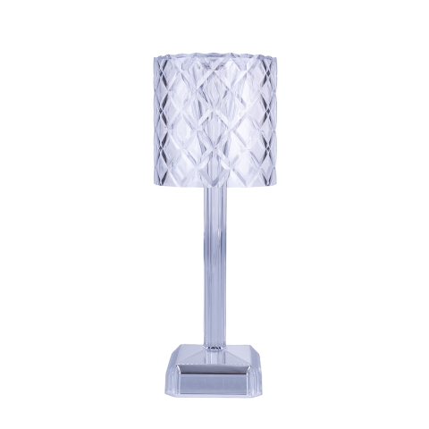 RGB touch-lampe, genopladelig med fjernbetjening og 4 funktioner Diamond Palace Kampagne