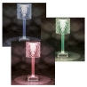 RGB touch-lampe, genopladelig med fjernbetjening og 4 funktioner Diamond Palace Udvalg