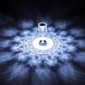 Touch-bordlampe genopladelig med 3 justerbare lys Diamond Palace På Tilbud