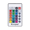 Genopladelig RGB touch-lampe med fjernbetjening, 4 funktioner Jellyfish Udsalg