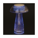 Genopladelig RGB touch-lampe med fjernbetjening, 4 funktioner Jellyfish Mængderabat