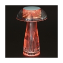 Genopladelig RGB touch-lampe med fjernbetjening, 4 funktioner Jellyfish Valgfri