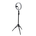 Ring light LED selfie lampe med smartphoneholder Fira Kampagne