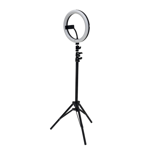 Ring light LED selfie lampe med smartphoneholder Fira Kampagne