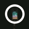 Ring light LED selfie lampe med smartphoneholder Fira På Tilbud