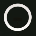 Ring light LED selfie lampe med smartphoneholder Fira Rabatter
