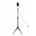 Ring light LED selfie lampe med smartphoneholder Fira Valgfri