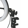 Ring light LED selfie lampe med smartphoneholder Fira Køb