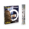 Ring light LED selfie lampe med smartphoneholder Fira 