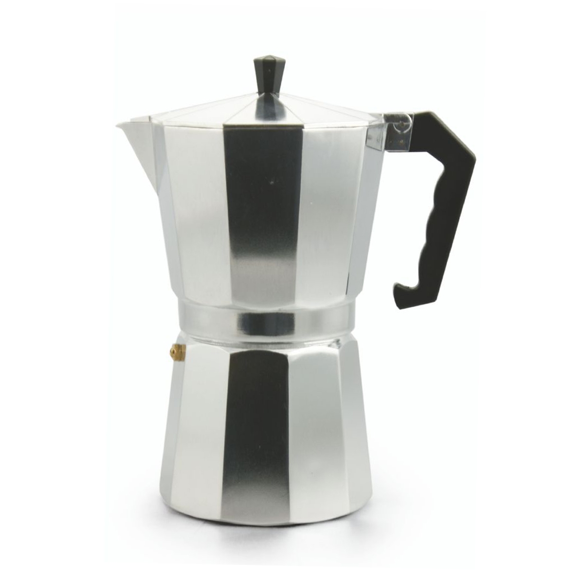 Espressomokakande i aluminium, 9 kopper, Morning Kampagne Espressomokakande i aluminium, 9 kopper, Morning Kampagne