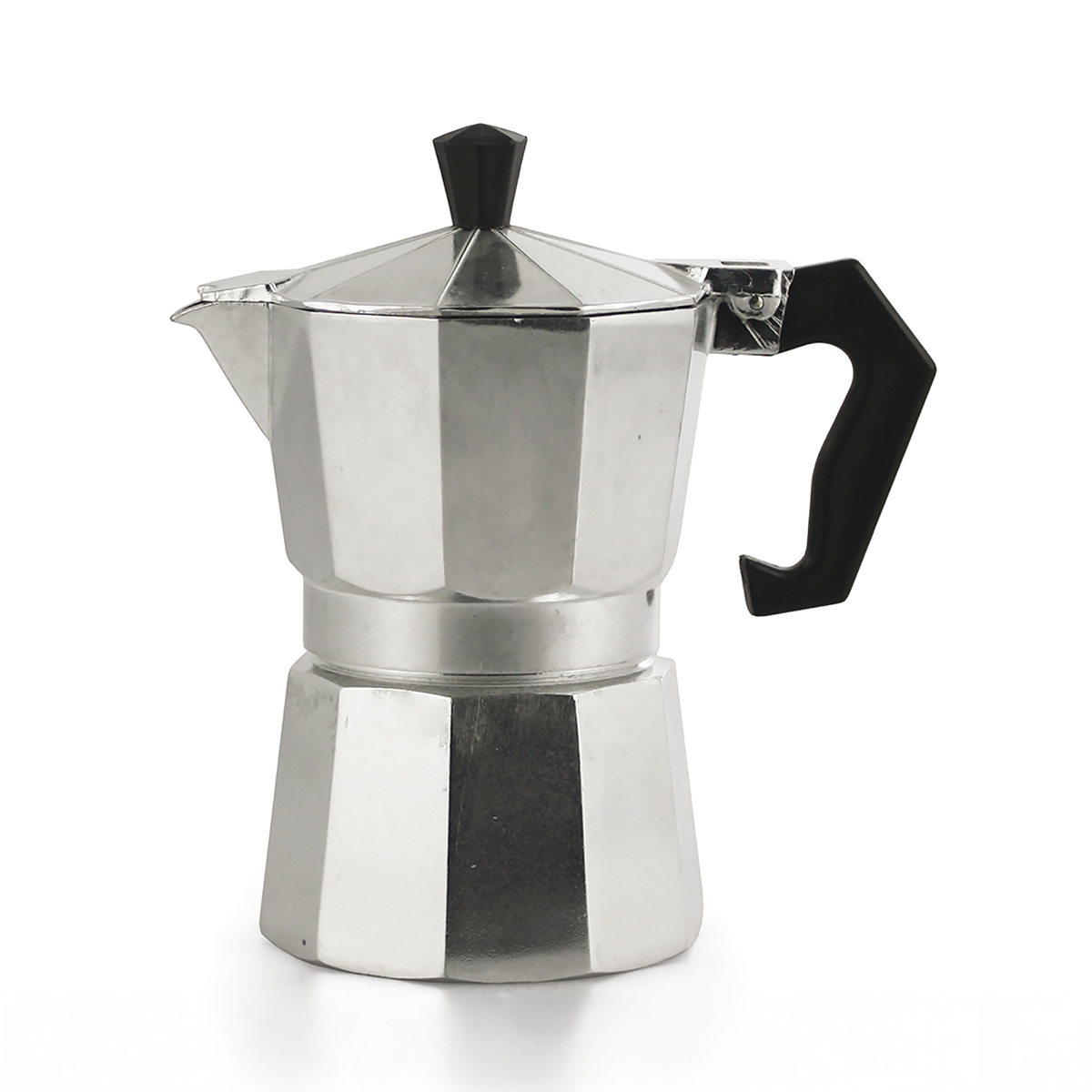 Traditionel mokkakande til kaffe, 2 kopper, aluminium, Morning Kampagne