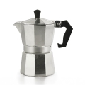Traditionel mokkakande til kaffe, 2 kopper, aluminium, Morning Kampagne