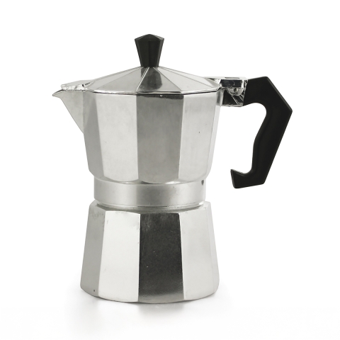 Klassisk espressokande i aluminium til 1 kop Morning Kampagne