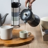 Mokkakande til 6 kopper med træeffekt håndtag Buon Caffè På Tilbud