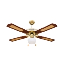 Loftventilator 4 blade med lys og reverse-funktion 70W Windy Kampagne