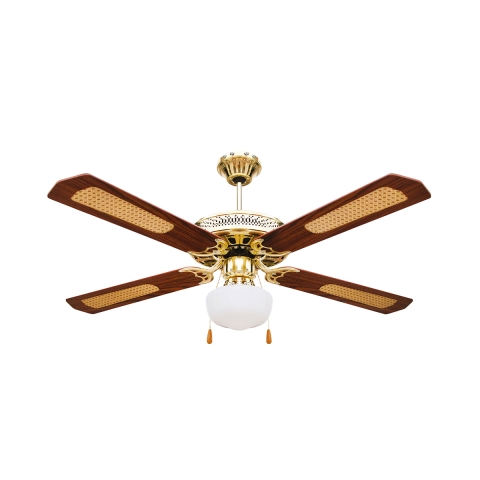 Loftventilator 4 blade med lys og reverse-funktion 70W Windy Kampagne