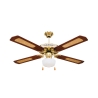 Loftventilator 4 blade med lys og reverse-funktion 70W Windy Kampagne
