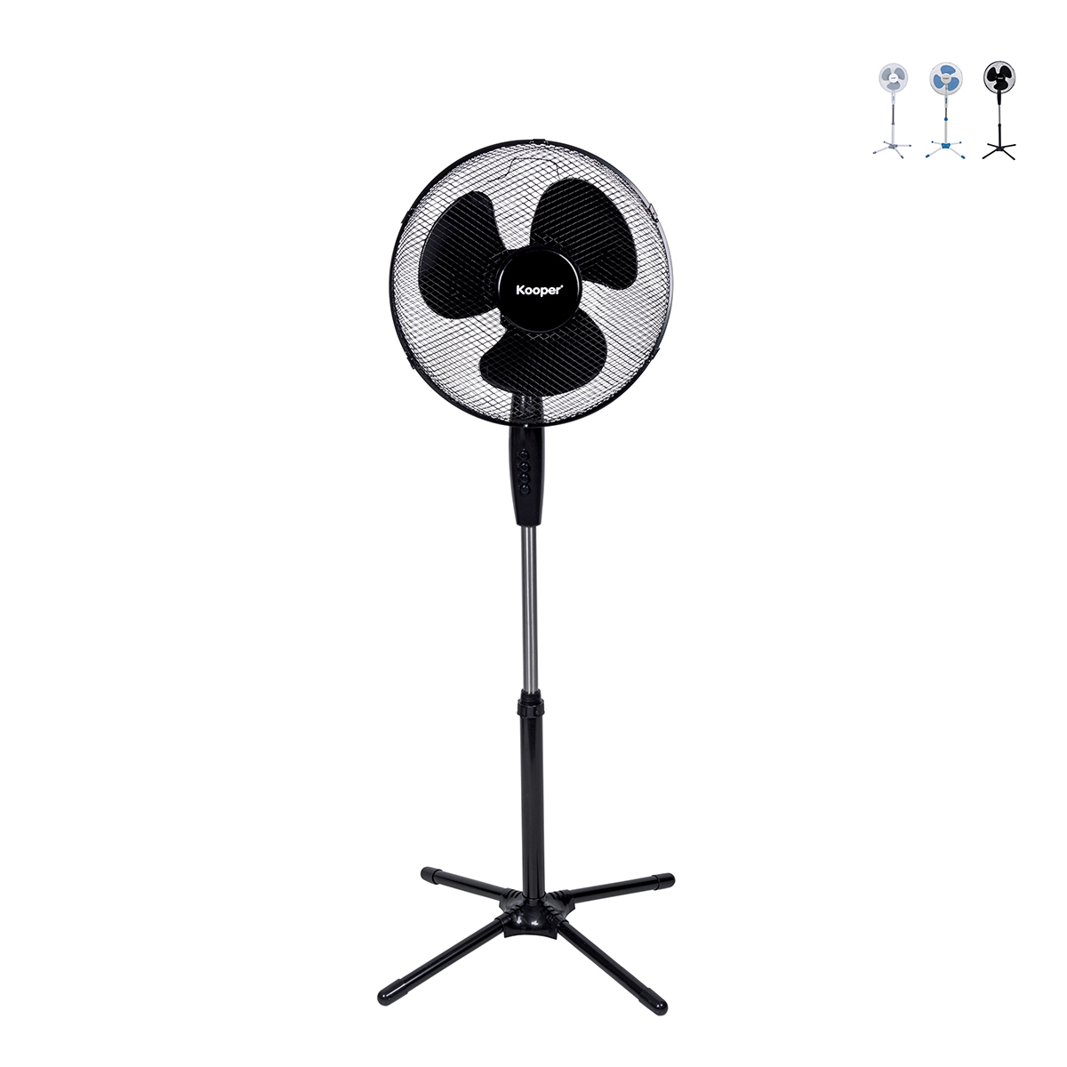Gulvventilator med krydsfod, 3 hastigheder, 45 W, 133 cm ArticFresh Kampagne Gulvventilator med krydsfod, 3 hastigheder, 45 W, 133 cm ArticFresh Kampagne