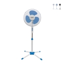 Gulvventilator med krydsfod, 3 hastigheder, 45 W, 133 cm ArticFresh Model