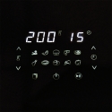Luftfrituregryde 5L med 10 programmer, touch-display, 1200 W Leba 