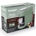 Espressomaskine til kapsler 20 bar 1400W Cicas 